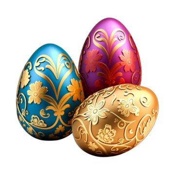 pngtree easter eggs png image 6586527
